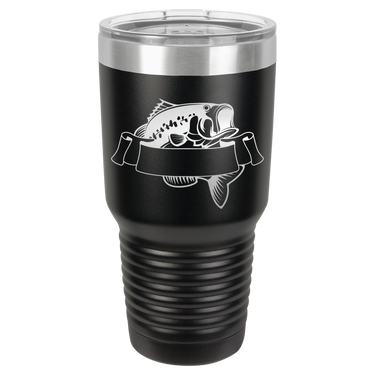 Personalized Fishing 30oz Ringneck Tumbler